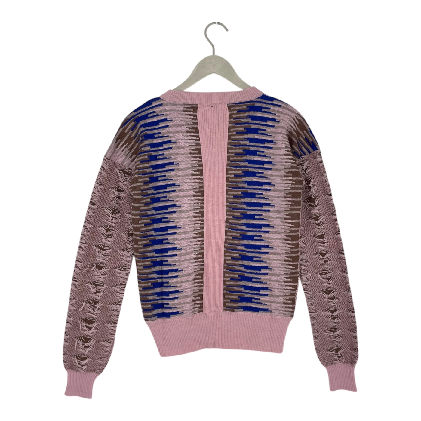 KARINFRAIDENRAIJ bello knitted sweater, multicolor/pink | woman M