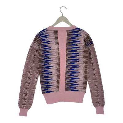 KARINFRAIDENRAIJ bello knitted sweater, multicolor/pink | woman M
