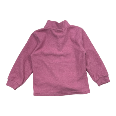 Isbjörn fleece jacket, pink | 98/104cm