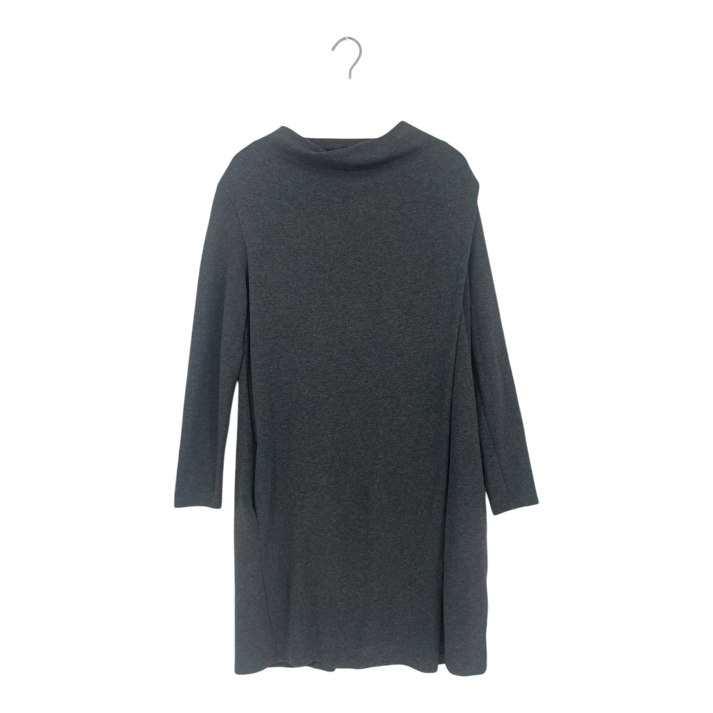 COS fine knit dress, grey | woman M