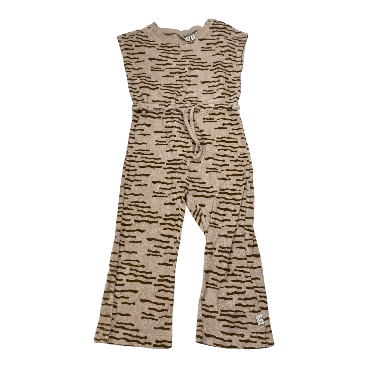 Mainio terry jumpsuit, wheat | 110/116cm