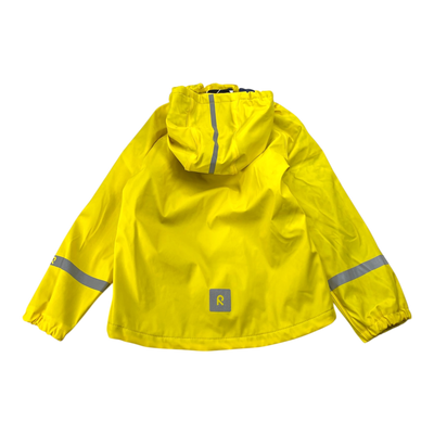 Reima jokela rain jacket, yellow | 122cm
