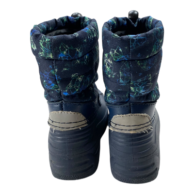 Reima nefar winter duck boots, navy blue | 23