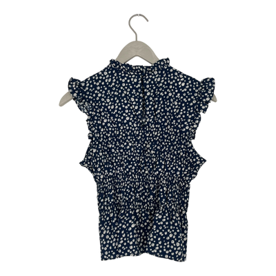 & Other Stories shirt, midnight blue / white | woman 34