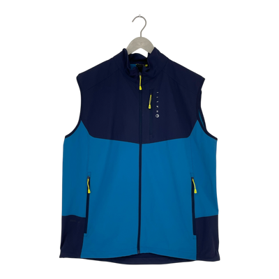 Halti pallas evo x-stretch vest, blue | man 3XL