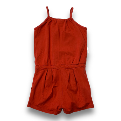 Gugguu spagetti tricot jumpsuit, red | 110cm