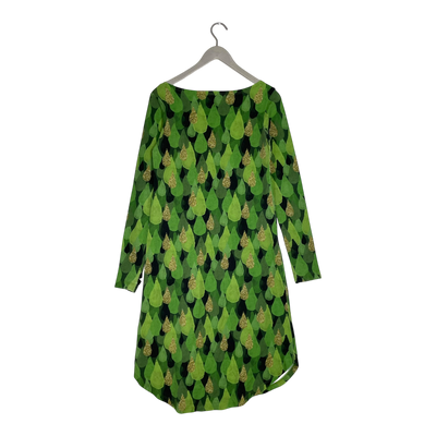 Ommellinen Kamoon dress, green drops | woman S