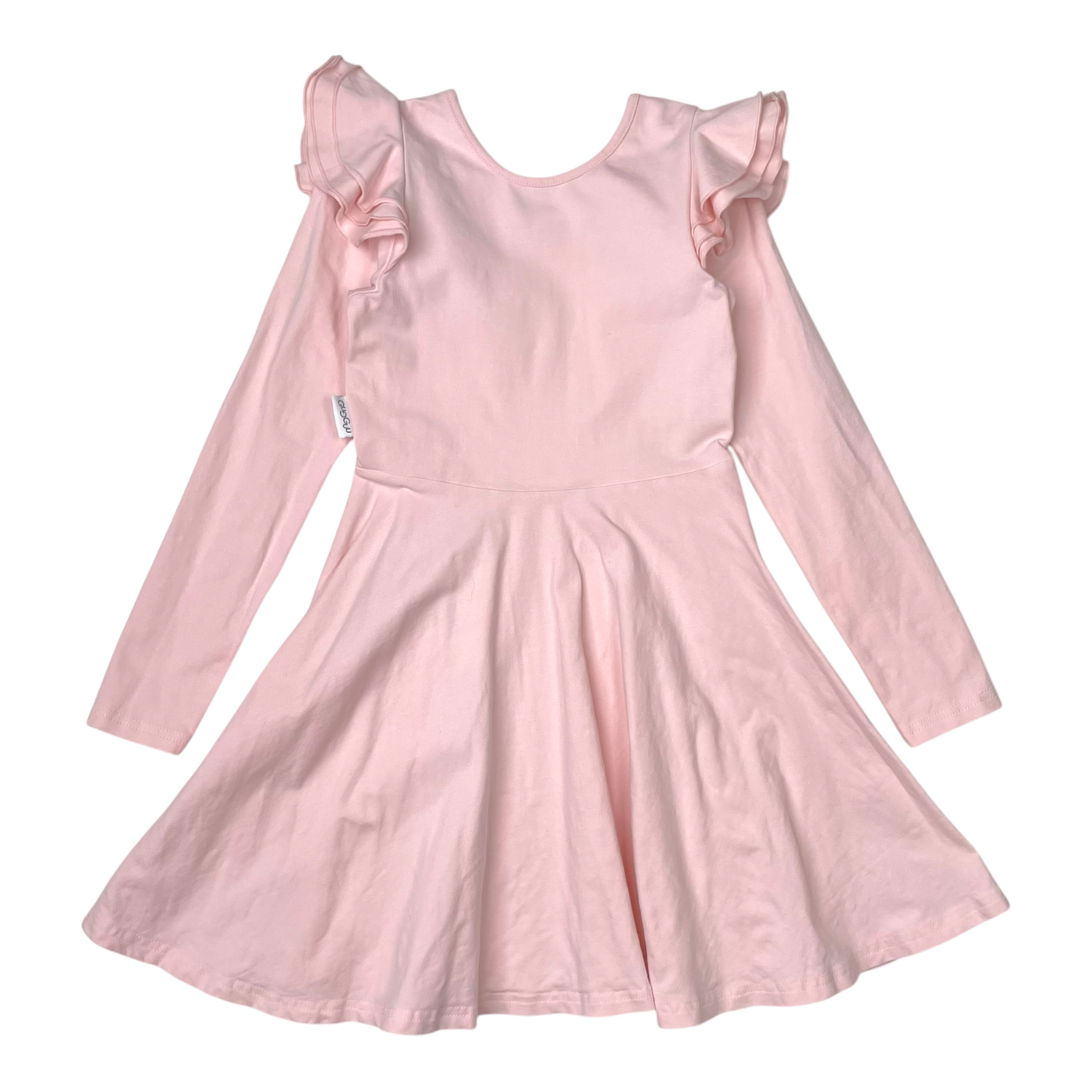 Gugguu frilla dress, pink | 122cm