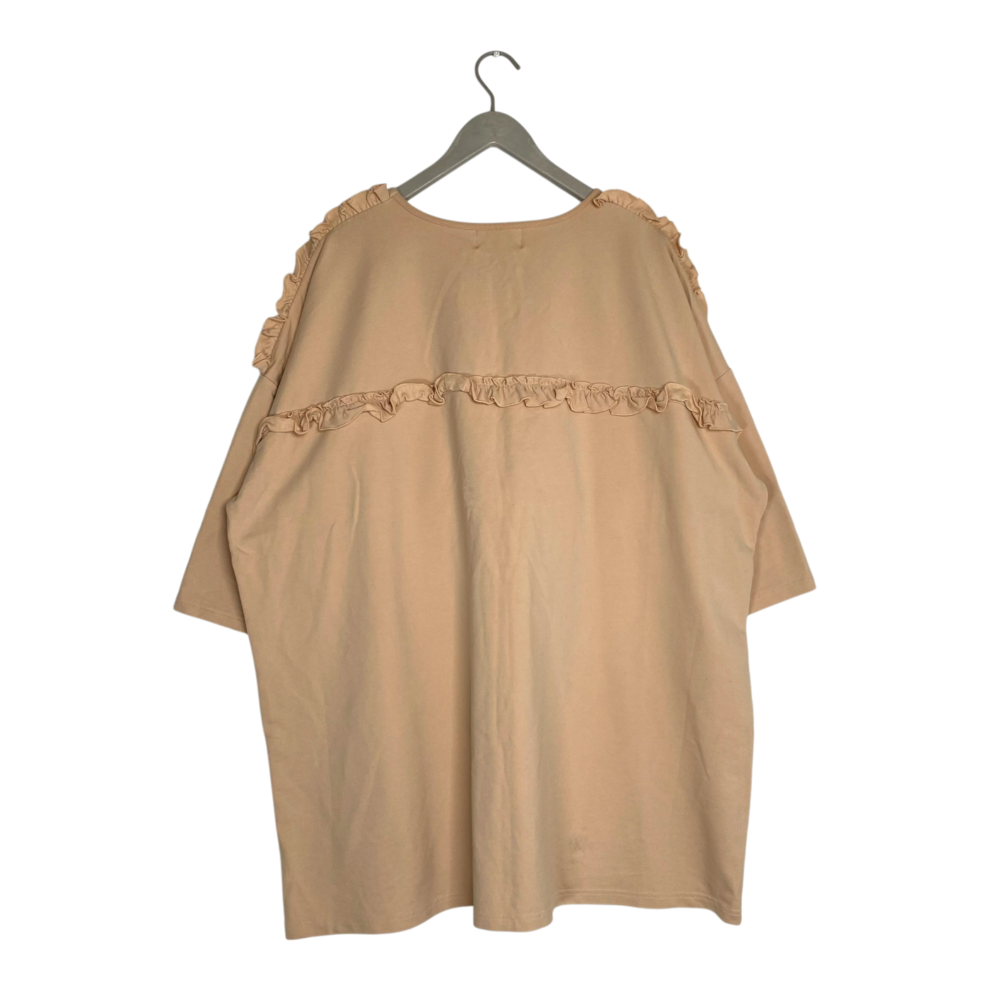 R/H mickey sweat t-shirt, tan | woman L