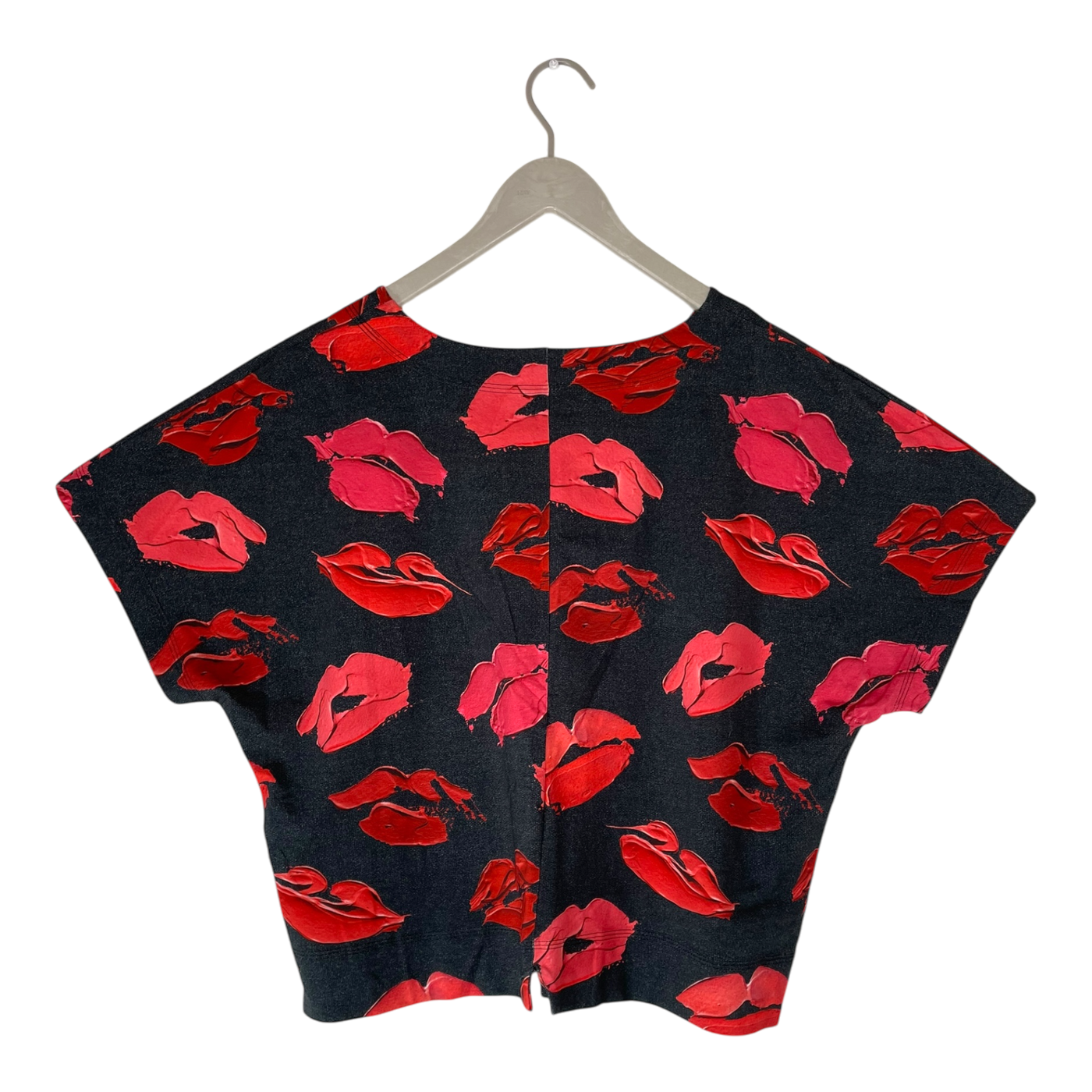 Ommellinen kolmio t-shirt, lips | woman XXL