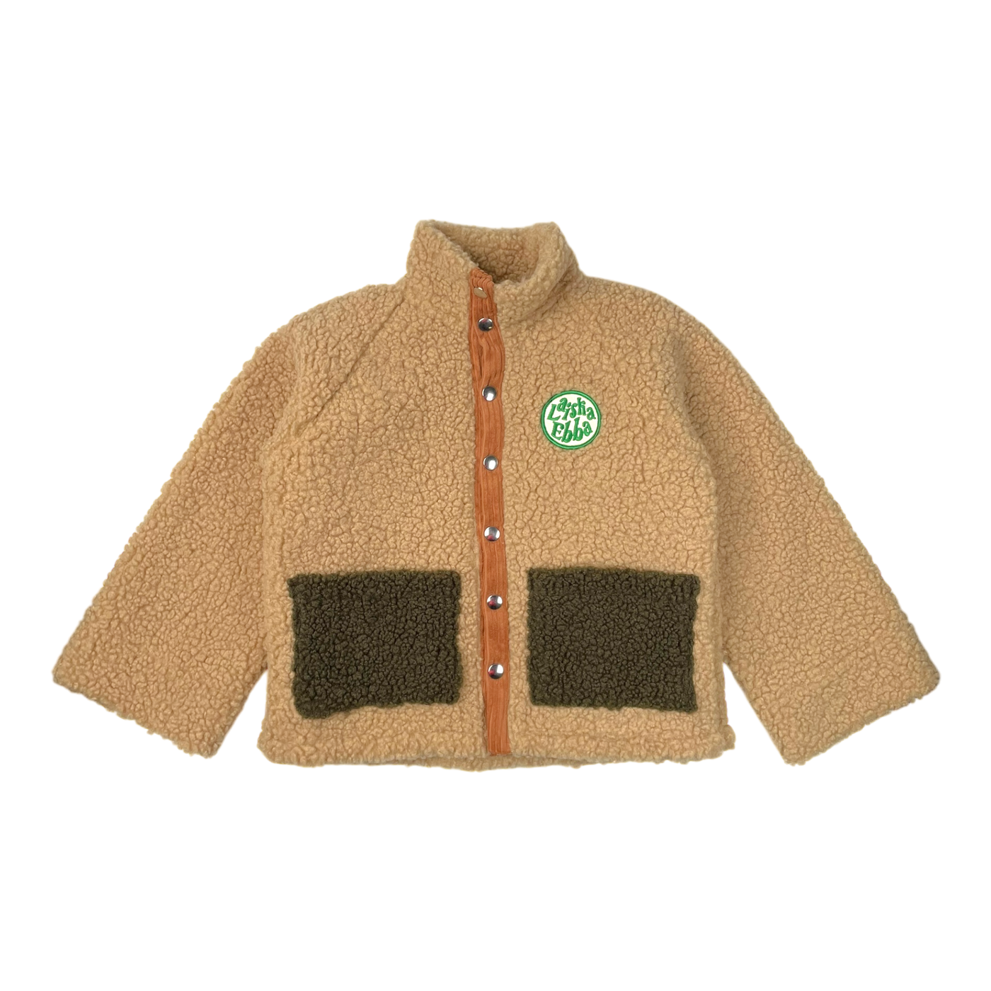 Laiska Ebba kärr fleece jacket, tan | 134/140cm