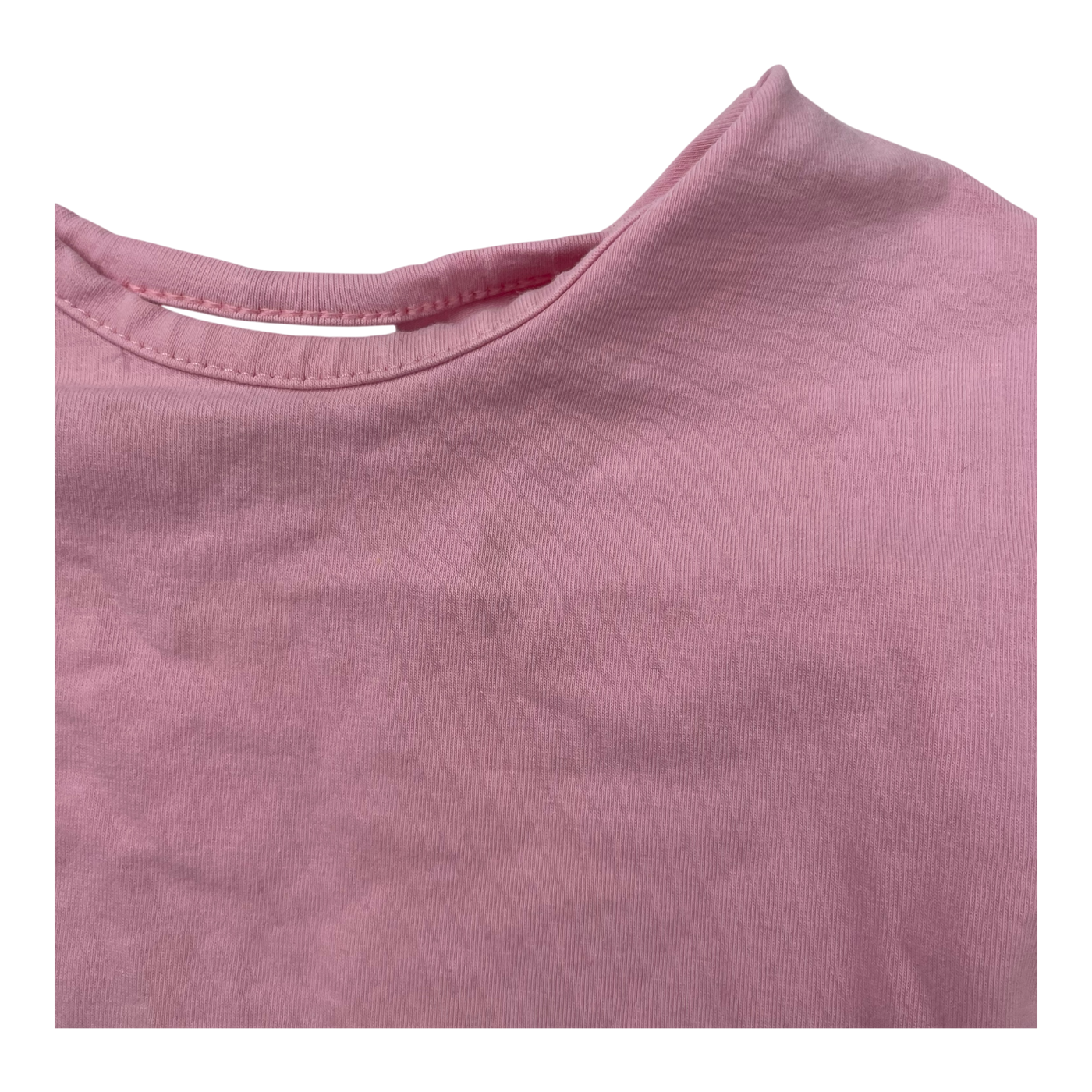 Gugguu frill t-shirt, pink | 80cm