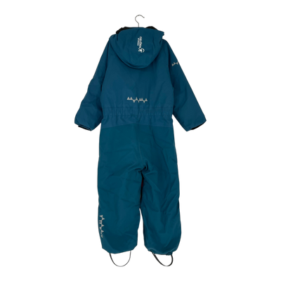 Isbjörn halfpipe overall, teal/smoothie | 122cm