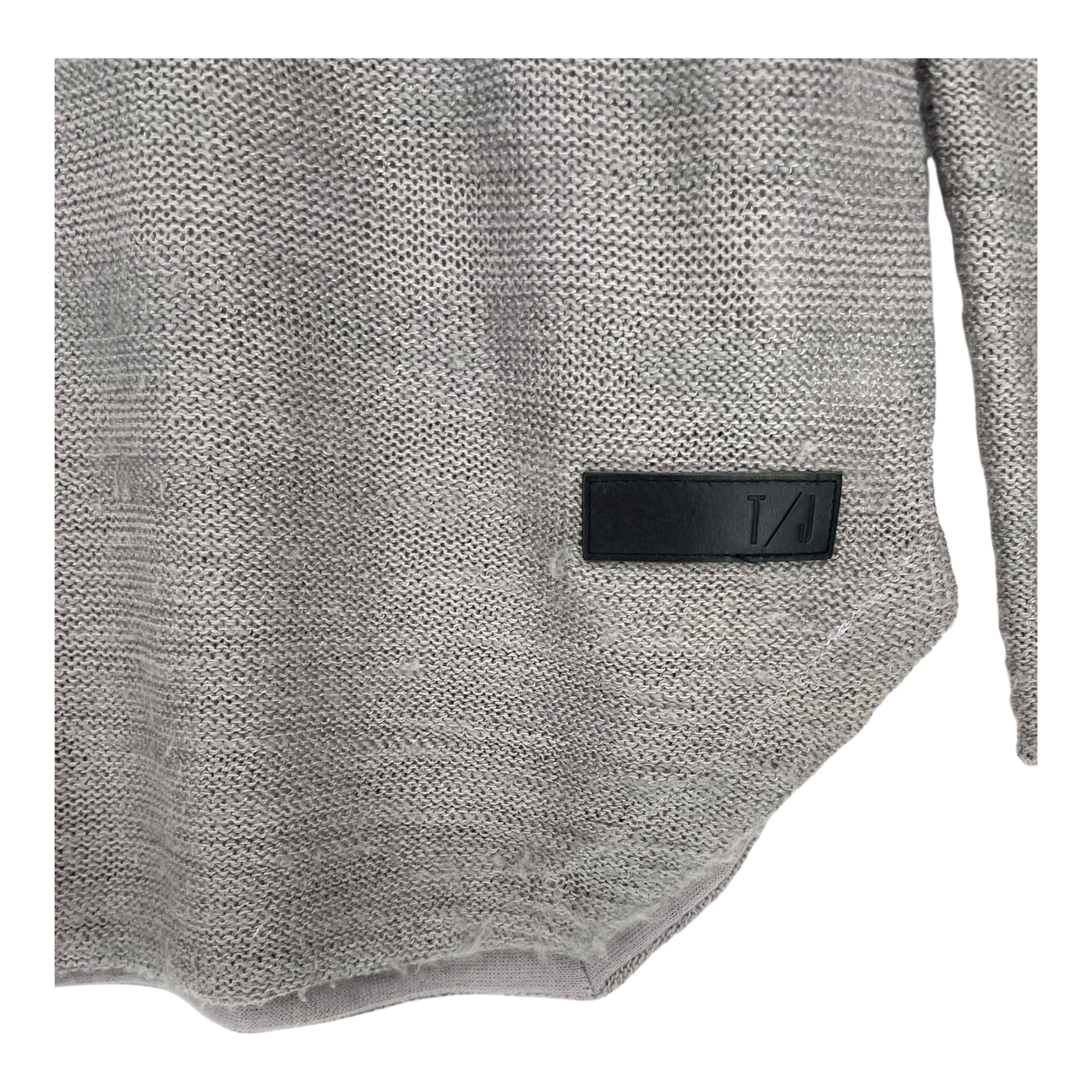 Tiger of Sweden rag knit sweater, grey | man L