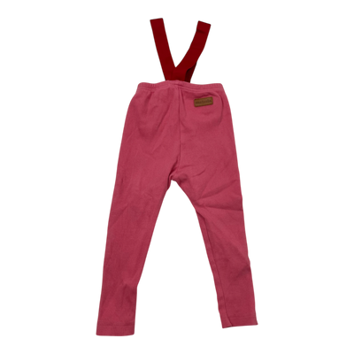 Metsola rib brace leggings, hot pink | 86/92cm