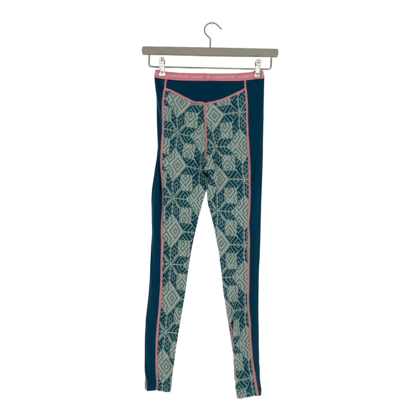 Kari Traa merino base layer leggings, turquoise | woman S