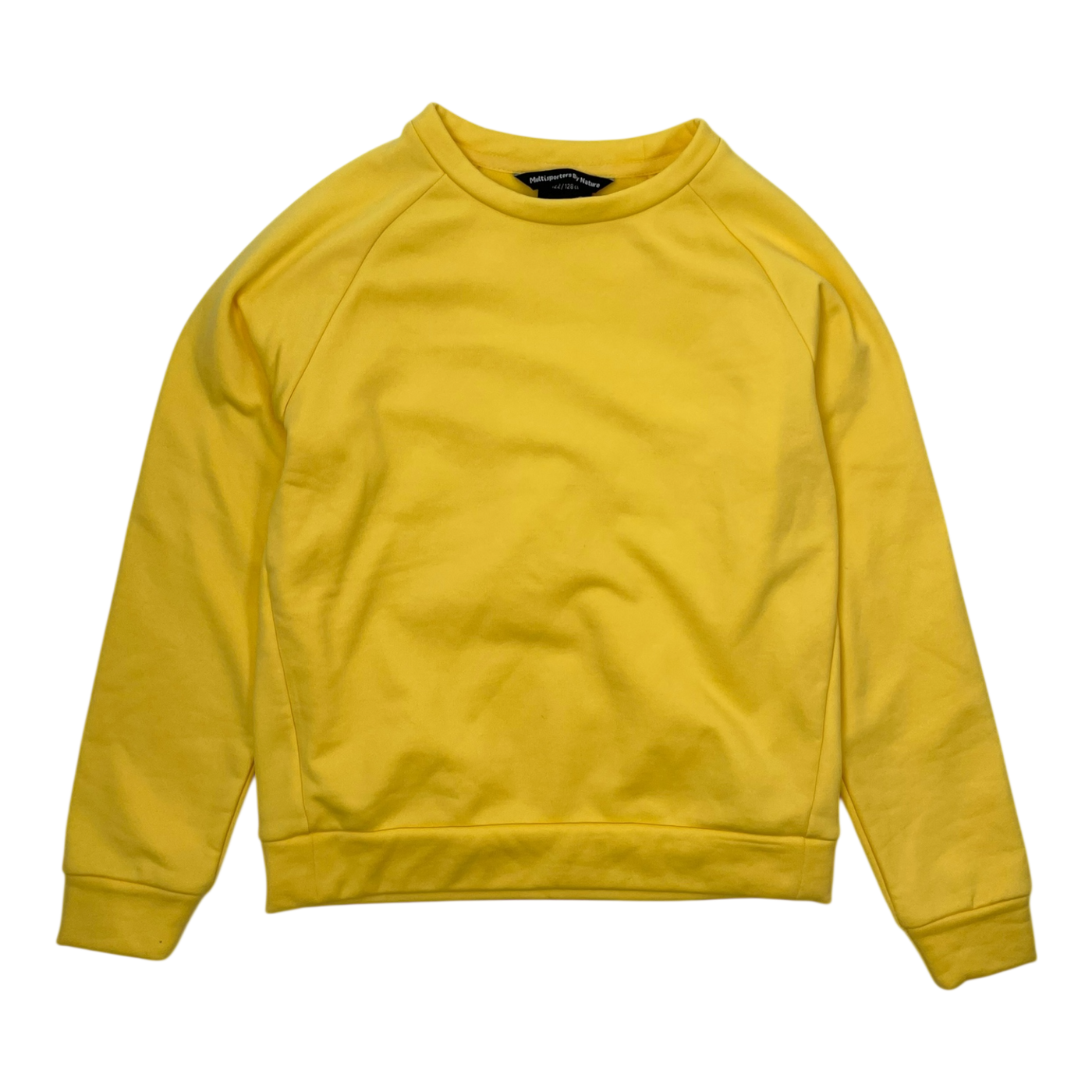 Isbjörn panda chill sweatshirt, yellow | 122/128cm