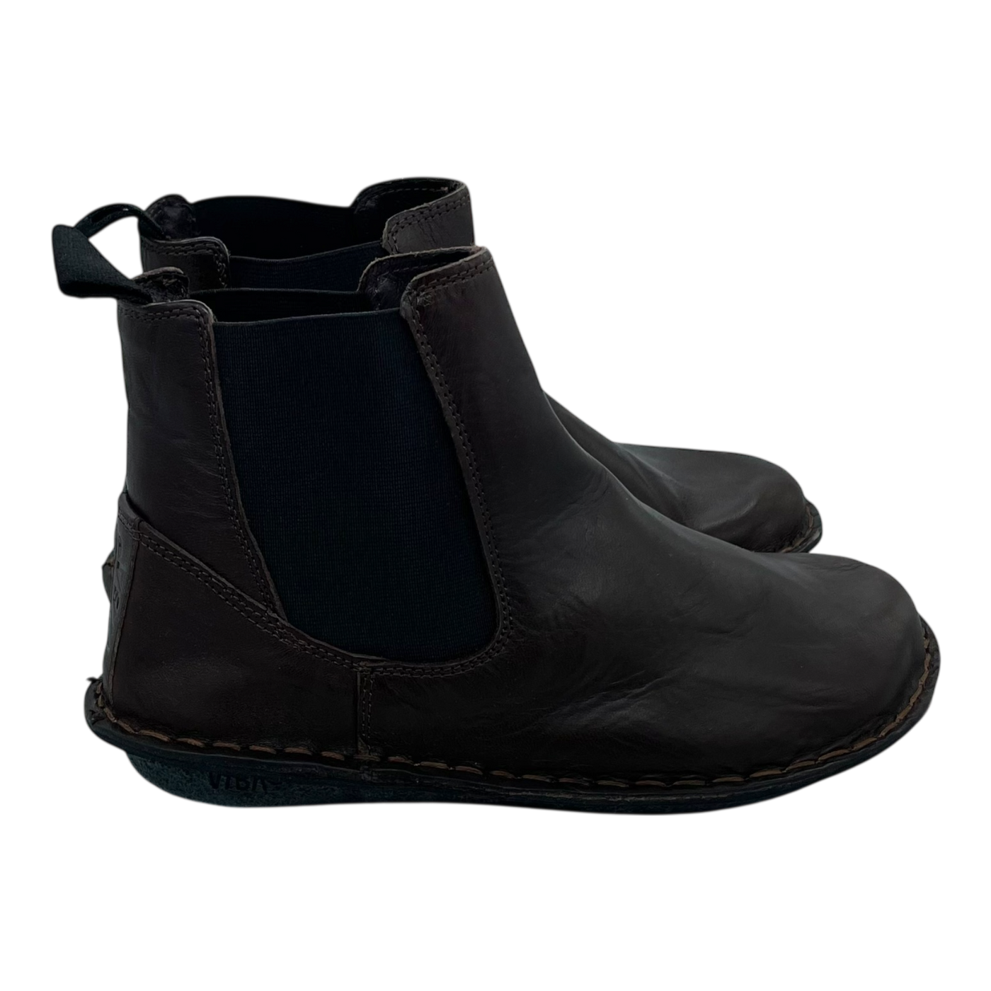 VIBAe Helsinki leather boots, cocoa brown | 35