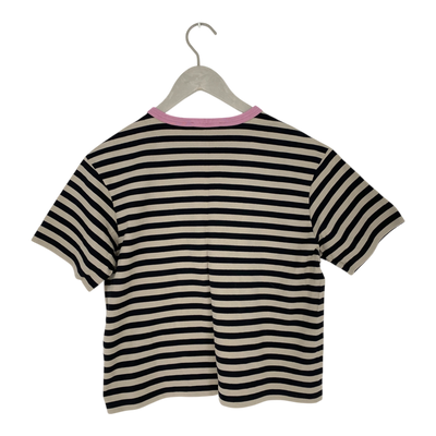 Marimekko oversized t-shirt, tasaraita unikko | woman XXS