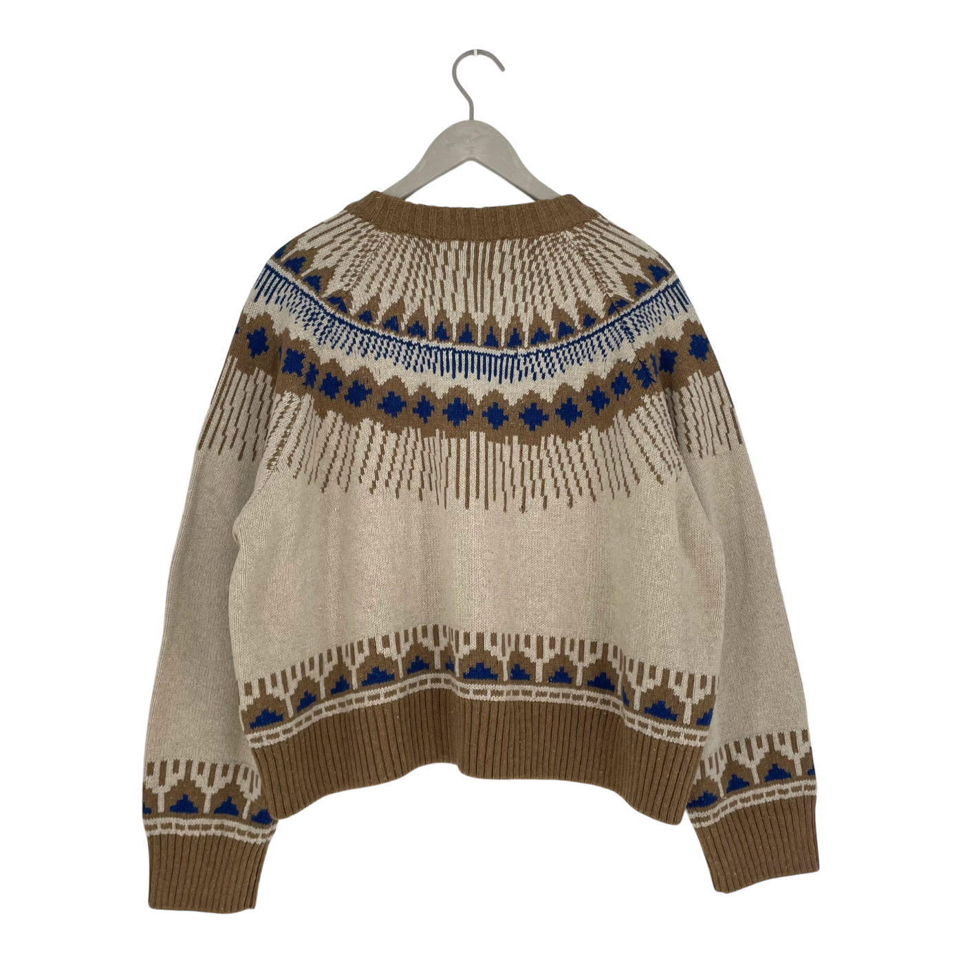 Dedicated senja wool sweater, pearl white | woman L