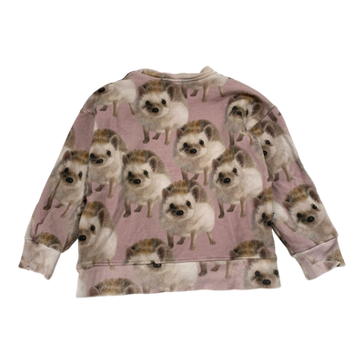 Metsola sweatshirt, hedgehog | 98/104cm