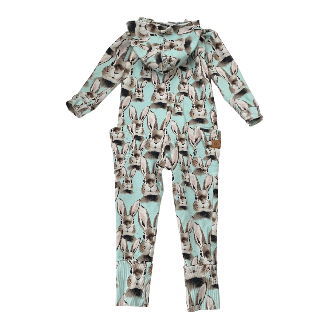 Metsola sweat jumpsuit, bunny | 98/104cm