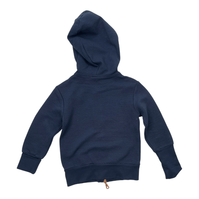 Aarre zipper hoodie, dark blue | 86/92cm