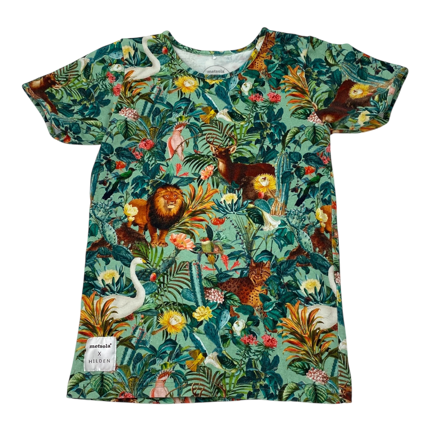 Metsola t-shirt, jungle | 128cm