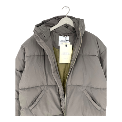 Embassy of Bricks and Logs elphin puffer jacket, brown | unisex S
