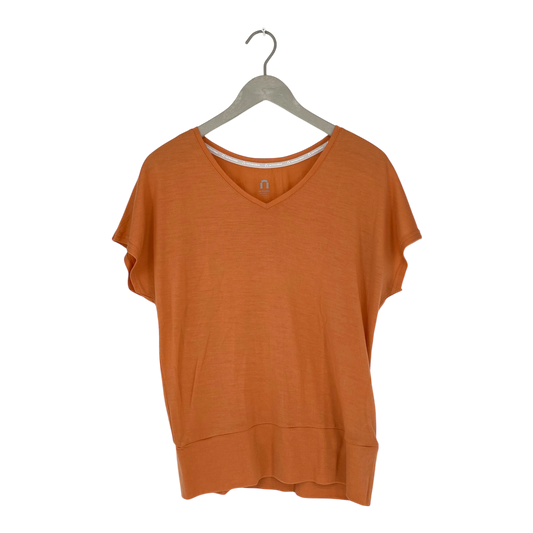 North Outdoor merino t-shirt, orange | woman S