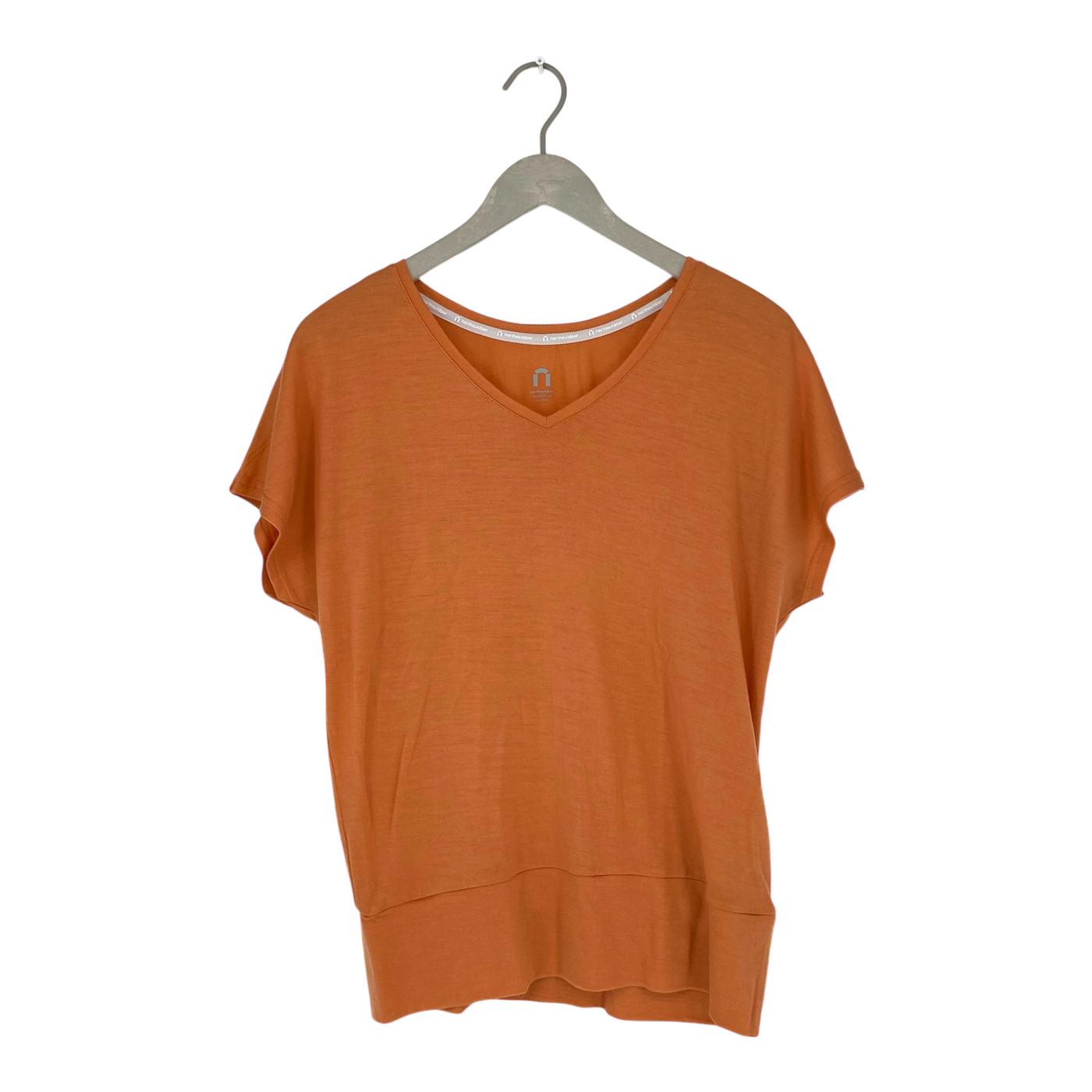 North Outdoor merino t-shirt, orange | woman S