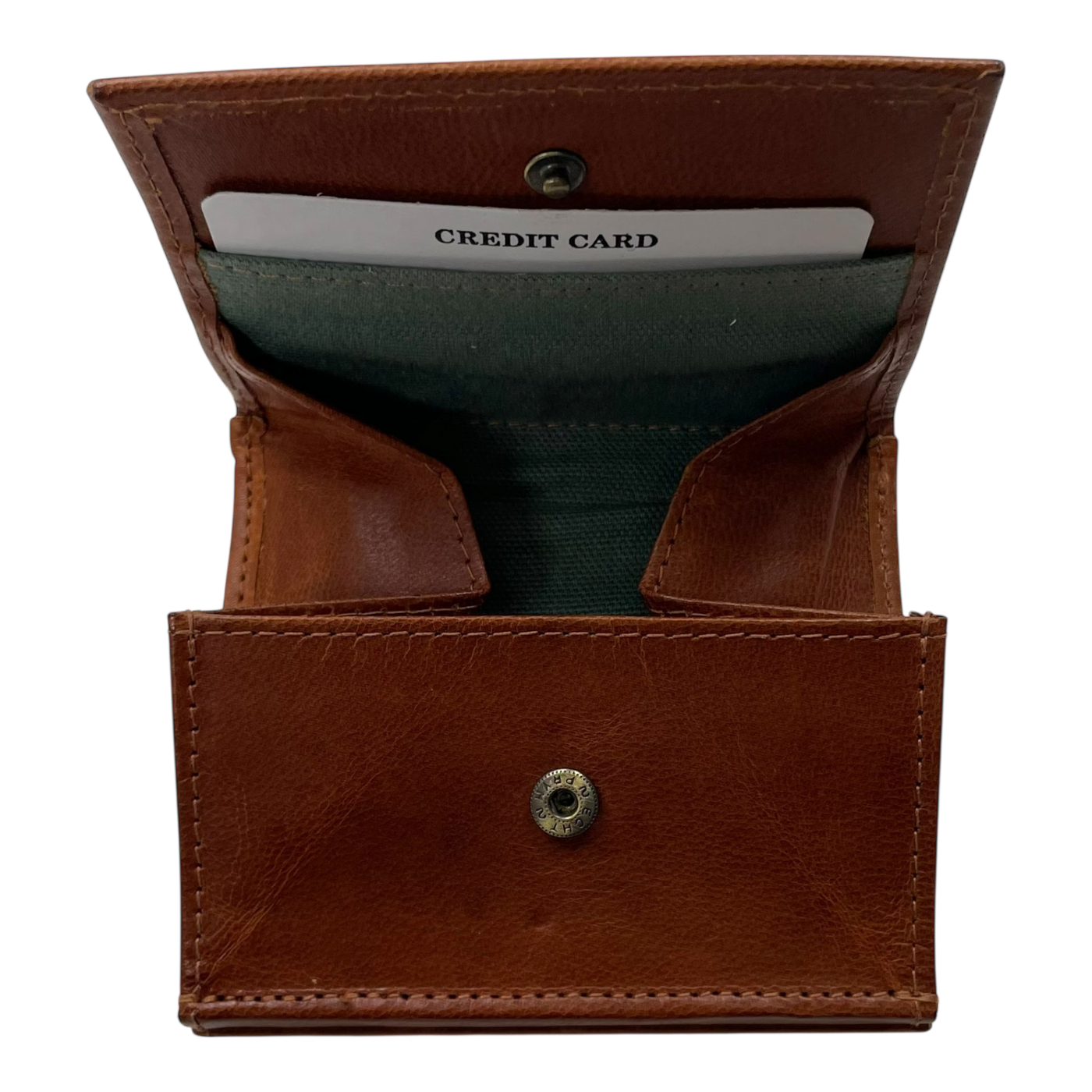 Holzrichter leather wallet, brown