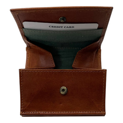 Holzrichter leather wallet, brown