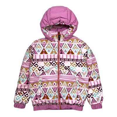 Reima finnoo reversible down jacket, multicolor | 140cm