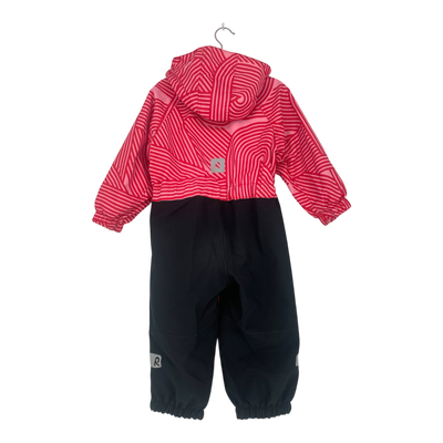 Reima karikko midseason overall, red | 92cm