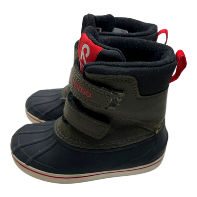 Reima coconi winter duck boots, dark green | 24/25