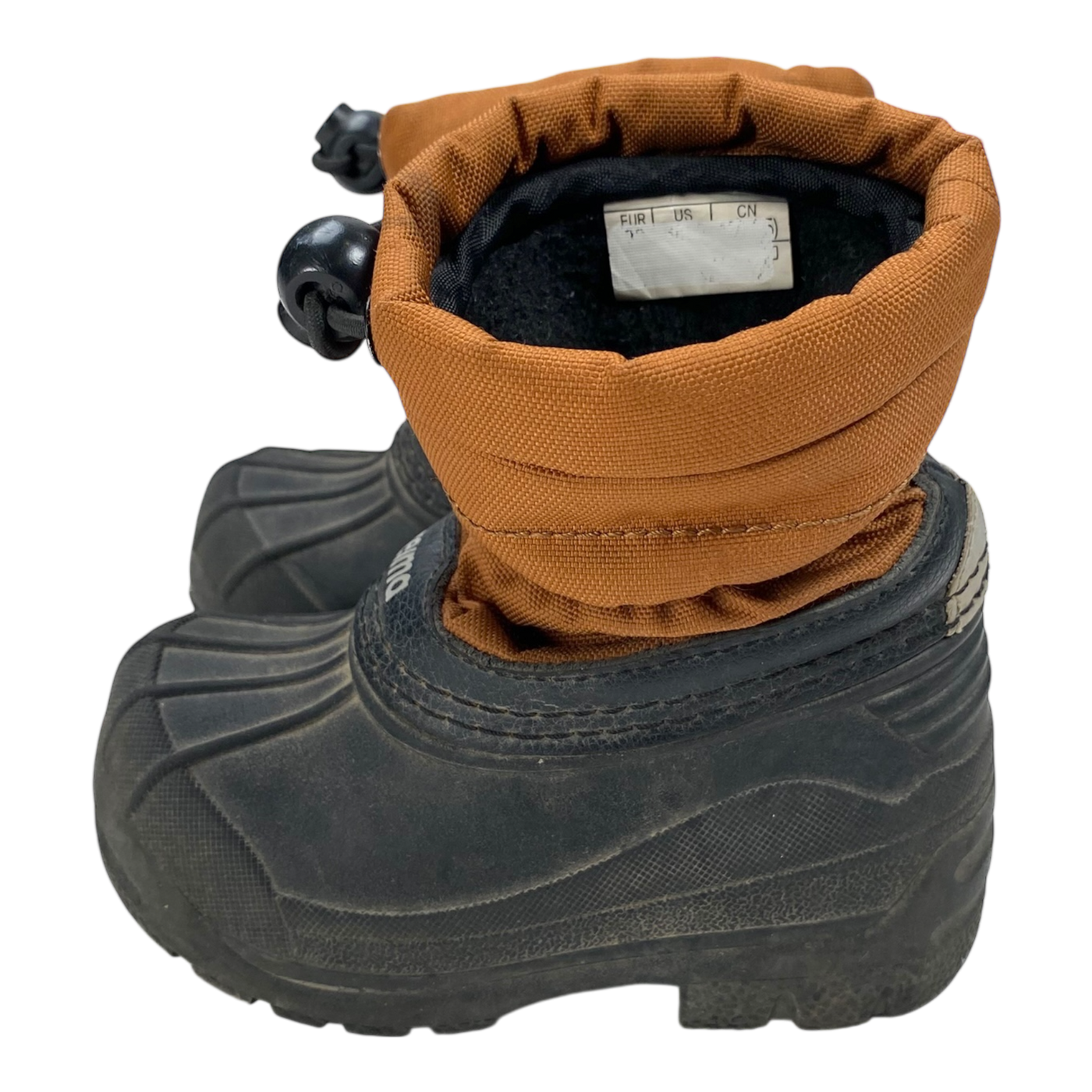 Reima loskari winter duck boots, brown | 22