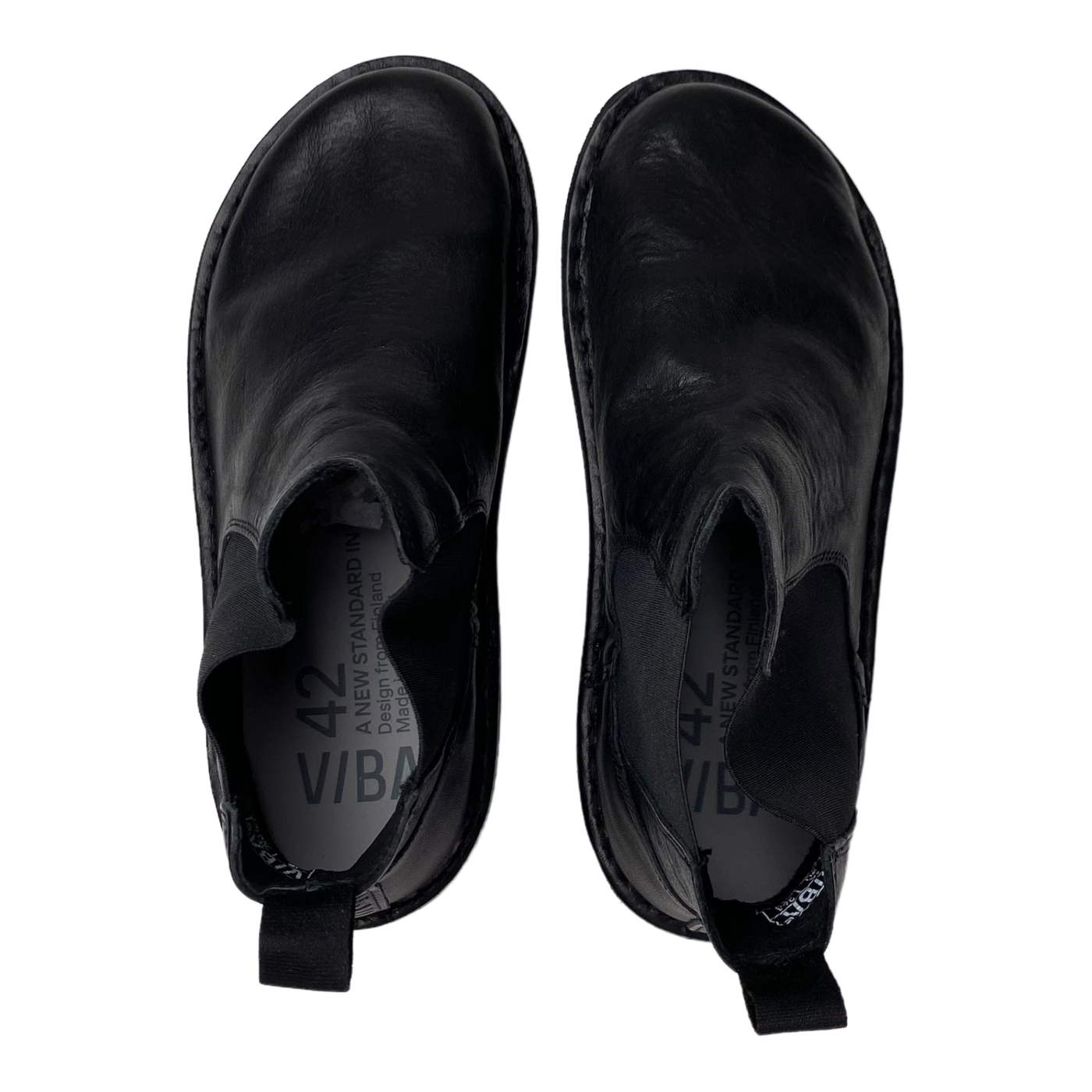 VIBAe Helsinki leather boots, preto black | 42