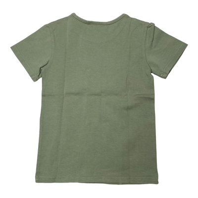 Gugguu t-shirt, moss green | 116cm