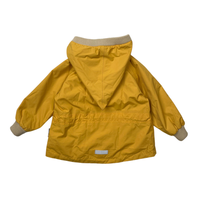 Mini A Ture matwai spring anorak, yellow | 80cm