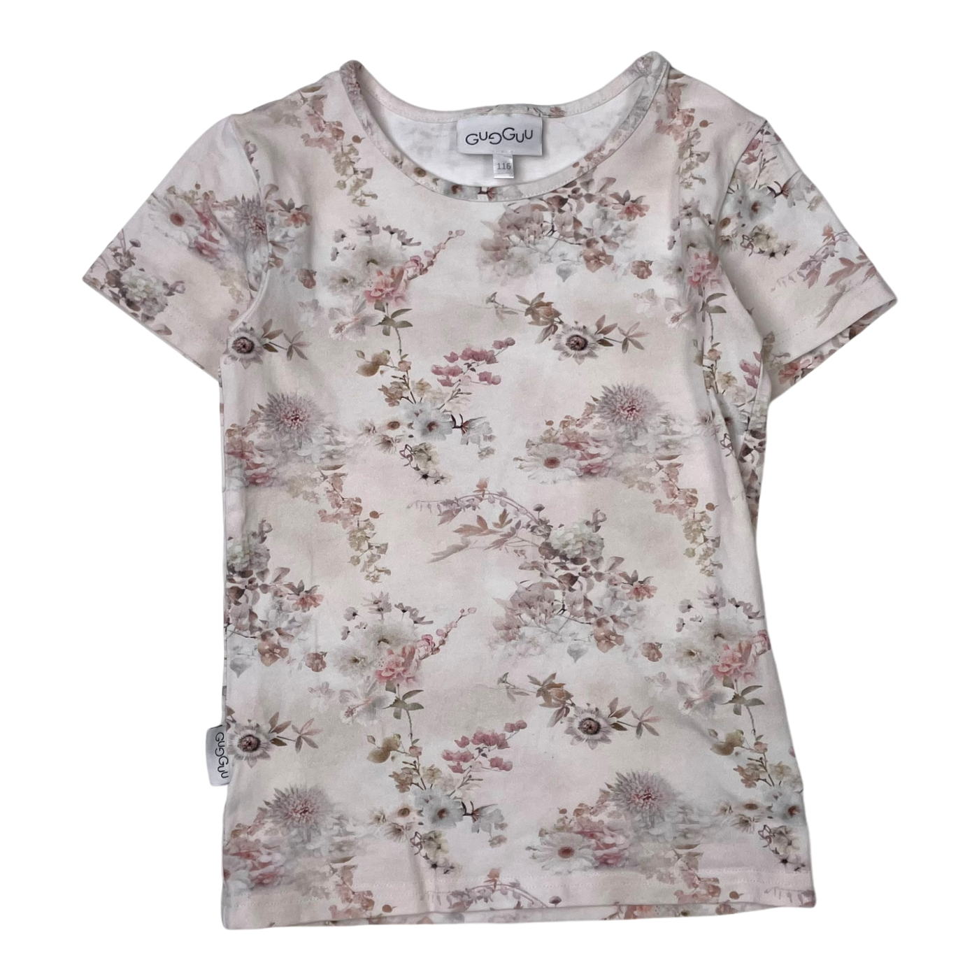 Gugguu t-shirt, flower | 116cm