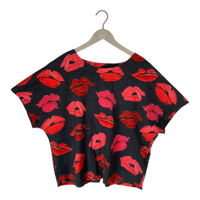 Ommellinen kolmio t-shirt, lips | woman XXL