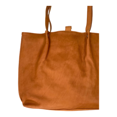 Harold's Bags leather tote bag, brown