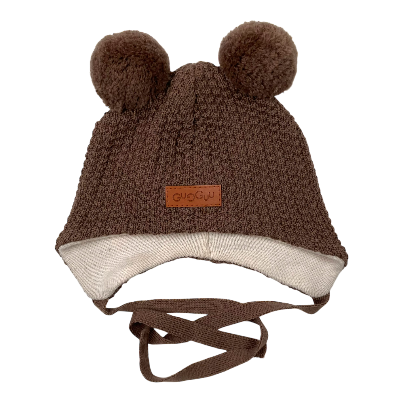 Gugguu merino beanie, brown | 47/49cm