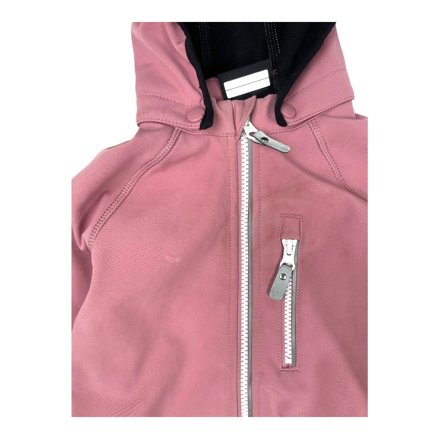 Reima vantti softshell jacket, grey pink | 92cm
