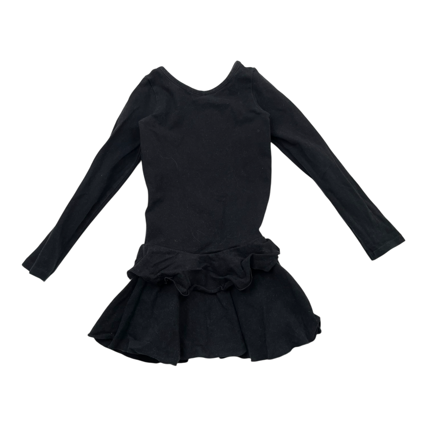 Gugguu frilla dress, black | 98cm