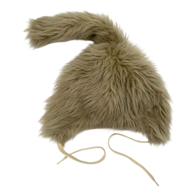 Metsola little fox hat, beige | 1-3y