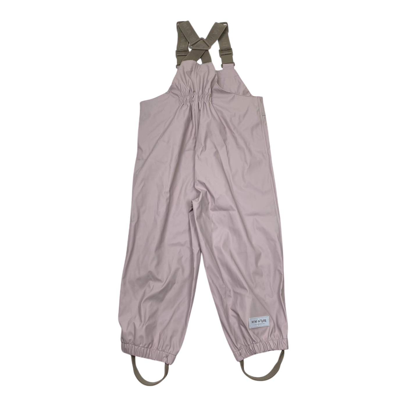 Mini A Ture matrubi rain pants, pink | 74cm
