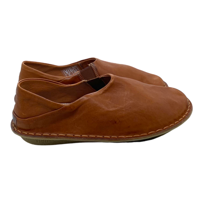 VIBAe Zuma leather shoes, cognac brown | 37