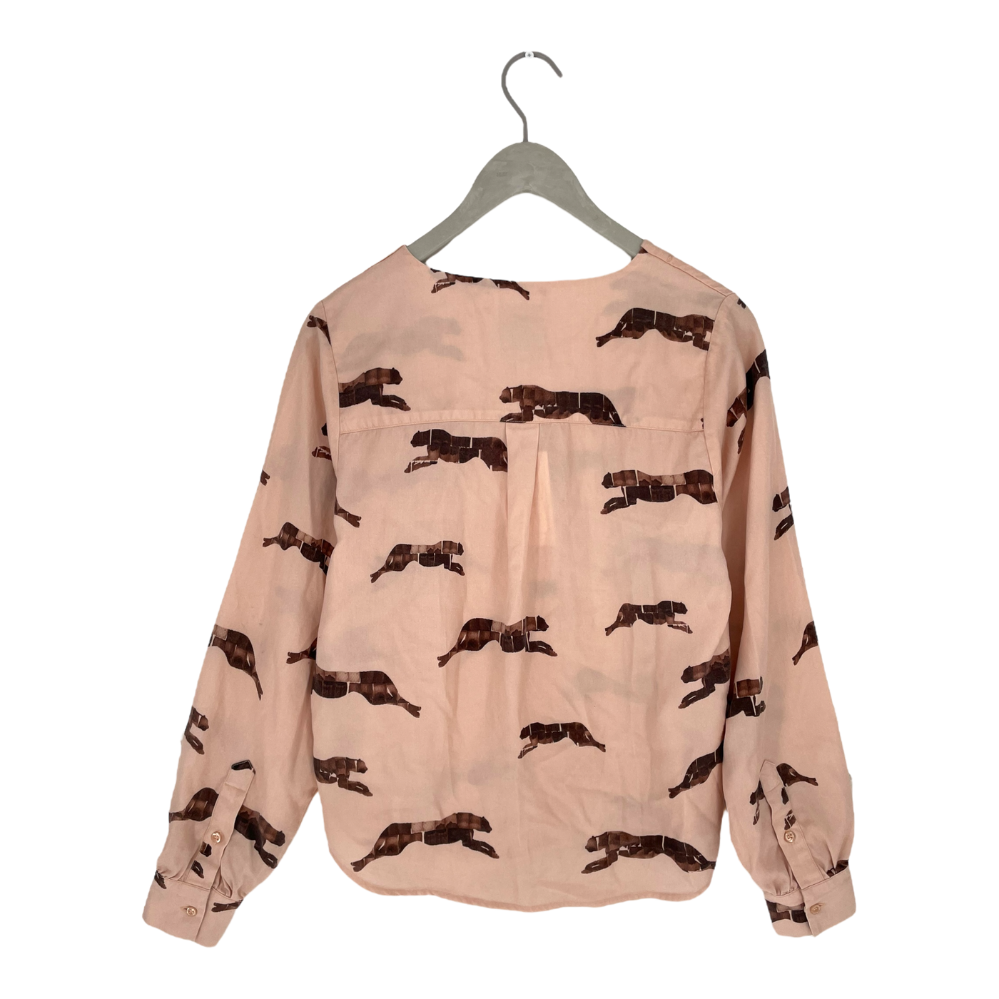 Kaiko woven blouse, panther | woman S